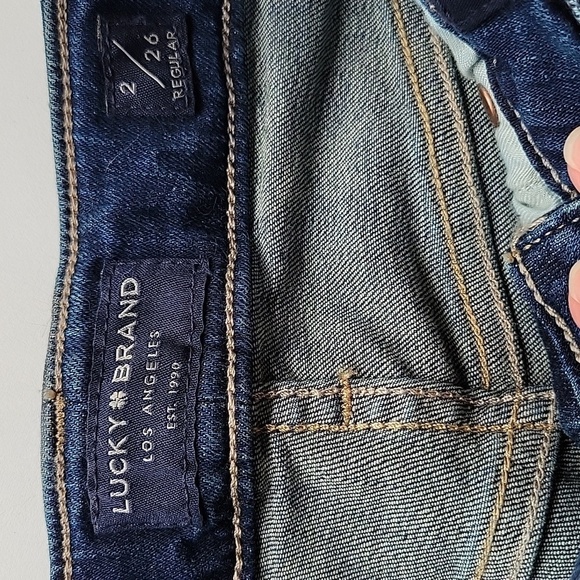 Lucky Brand Lolita Low Rise Skinny Jeans Dk Wash Size 2/26 - Picture 11 of 15